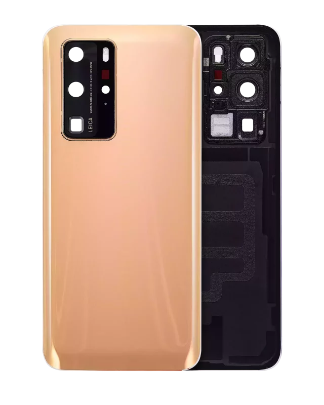 Capac Spate Sticla Huawei P40 Pro (Rose Gold)
