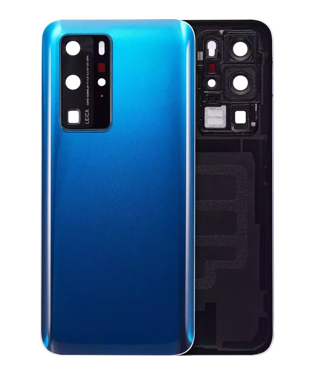 Capac Spate Sticla Huawei P40 Pro (Deep Sea Blue)