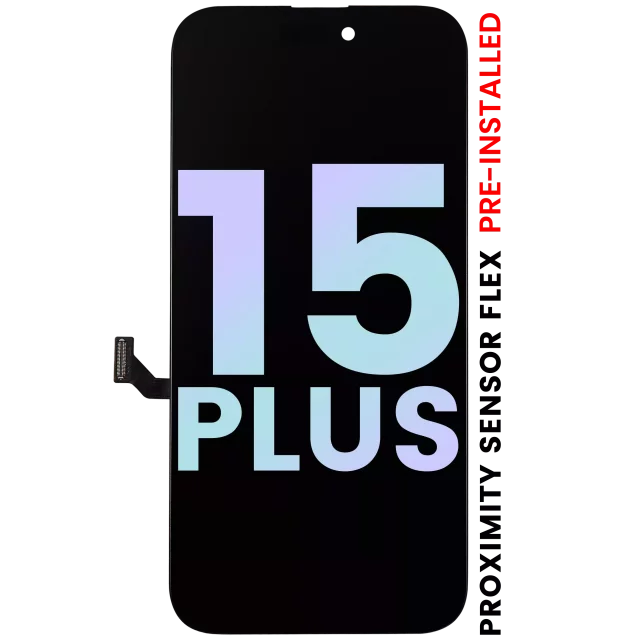 Display iPhone 15 Plus Oled Cu Senzor Proximitate Service Pack