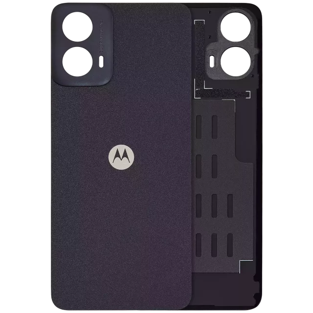 Capac Spate Sticla Motorola Moto G34 Original (Charcoal Black)