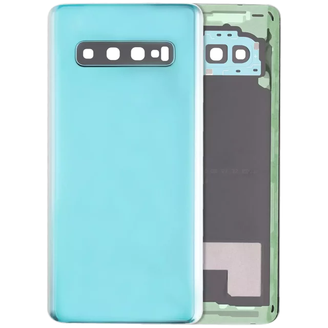 Capac Spate Sticla Samsung Galaxy S10 Service Pack Original (Prism Green)