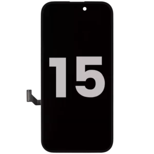 Display iPhone 15 Oled Cu Cablu Flex Senzor Lumina Pull A
