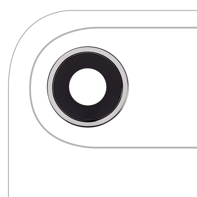 Lentila Camera Spate Cu Suport Si Rama iPhone Air (Cloud White) Premium