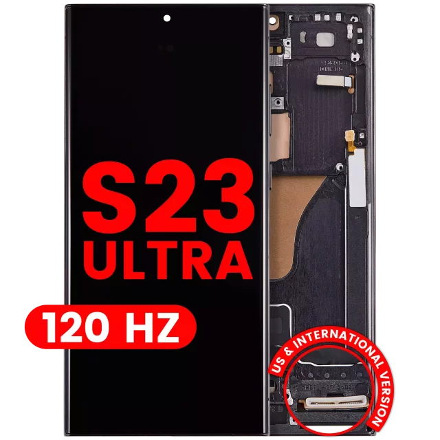 Display Samsung Galaxy S23 Ultra Oled (120Hz) AM Plus (Phantom Black)