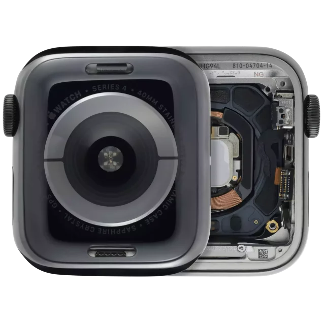 Ansamblu Carcasa Apple Watch Series 4 (40mm) Pull A (Stainless / Space Black)