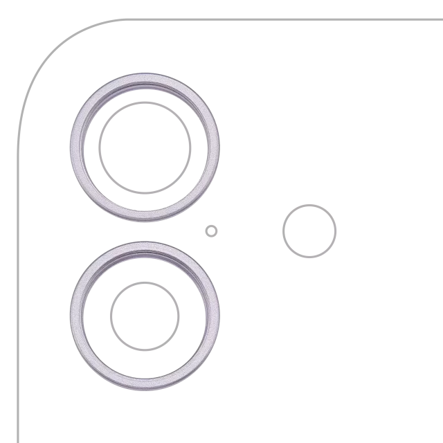 Inel Protectie Camera Spate Telefon iPhone 17 (Lavender) (2 Piece Set)