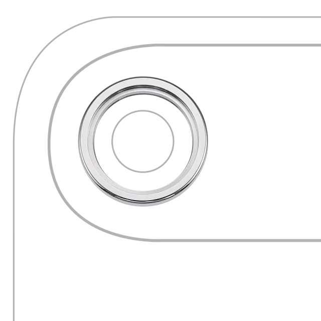 Inel Protectie Camera Spate Telefon iPhone Air (Cloud White)