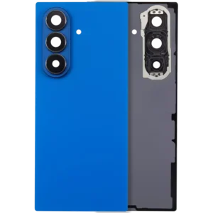 Capac Spate Sticla Cu Lentila Camera Samsung Galaxy Z Fold 7 5G (F966) (No Logo) AMPlus (Blue Shadow)
