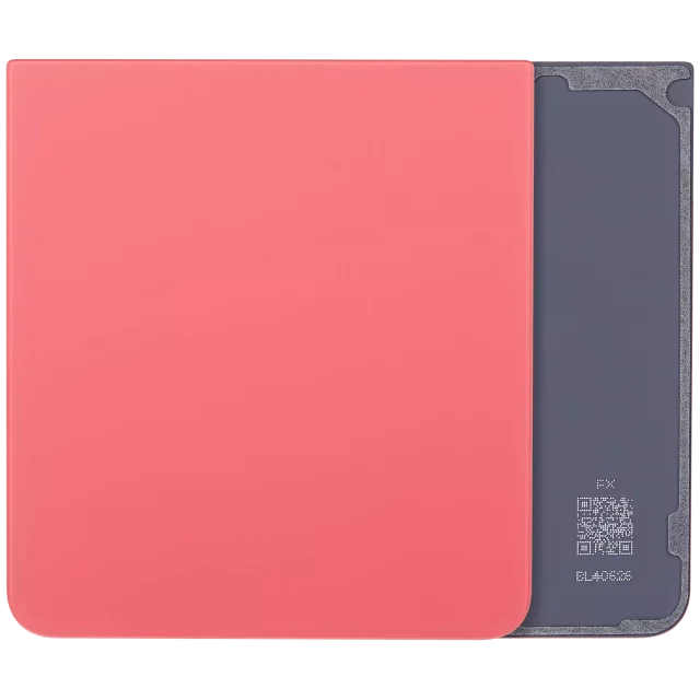 Capac Spate Sticla Inferior Samsung Galaxy Z Flip 7 5G (F766) (No Logo) AMPlus (Coral Red)