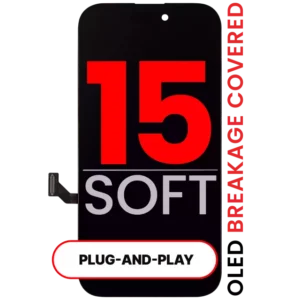 Display iPhone 15 Soft Oled AMPro XO7 (Fără „Unknown Part” / Fără transfer IC)