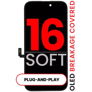 Display iPhone 16 Soft Oled AMPro XO7 (Fără „Unknown Part” / Fără transfer IC)
