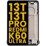 Display Xiaomi 13T / 13T Pro / Redmi K60 Ultra Refurbished (Black)