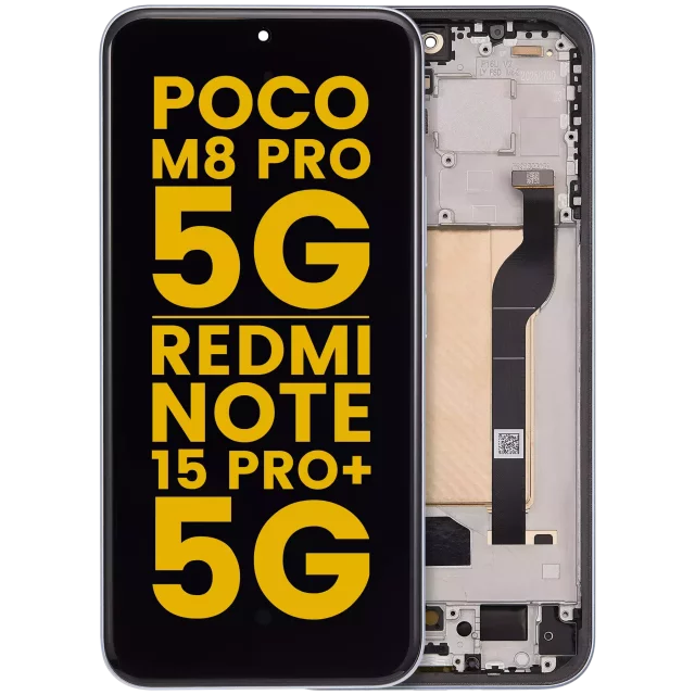 Display Telefon Xiaomi Poco M8 Pro 5G / Redmi Note 15 Pro+ 5G Refurbished (Glacier Blue)