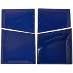 Carcasa Consola (Top & Bottom) PlayStation 5 Slim (Disc Edition) (Deep Purple Blue) – imaginea 3