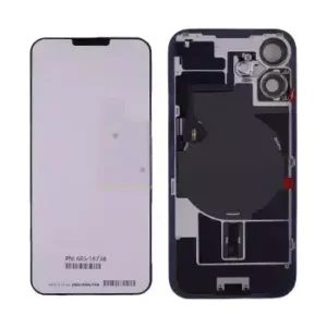 Capac Spate Sticla iPhone 16 Original (Black)