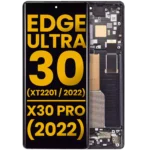 Display Oled Motorola Edge 30 Ultra (XT2201 / 2022) / Motorola Moto X30 Pro (2022) (Fara Rama) Refurbished (Interstellar Black)