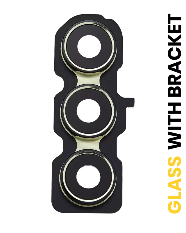 Sticla Camera Spate Cu Suport Samsung Galaxy A55 5G (A556 / 2024) Premium (Lemon)