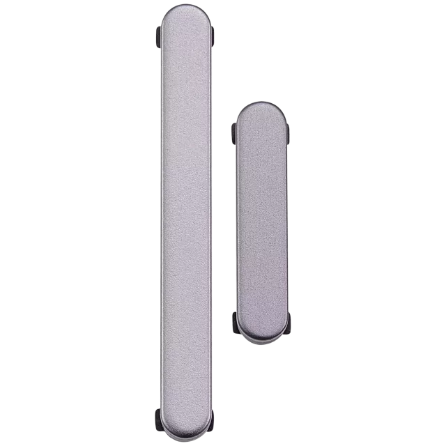 Hard Buttons (Power / Volume) For Samsung Galaxy S25 / S25 Plus (Premium) (Silver Shadow)