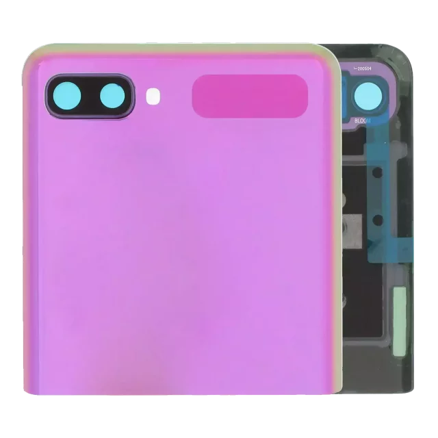 Ansamblu Display Exterior Samsung Galaxy Z Flip 4G (F700) / Z Flip 5G (F707) Service Pack (Mirror Purple)