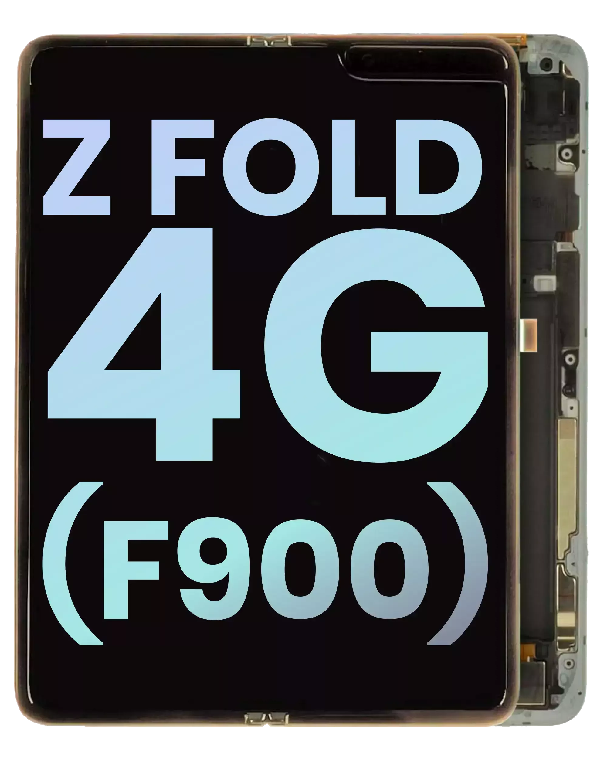 Display Oled Intern Samsung Galaxy Z Fold 4G (F900) Service Pack (Cosmos Black)