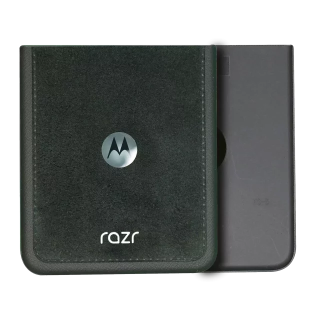Capac Spate Sticla Motorola Moto Razr Plus / Razr 60 Ultra Original (Scarab)