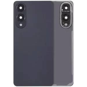Capac Spate Sticla Samsung Galaxy S25 Edge Service Pack Original (No Logo) (Titanium Jetblack)