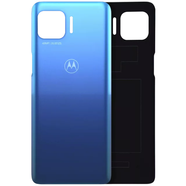 Capac Spate Sticla Motorola Moto G 5G Plus Original (Surfing Blue)