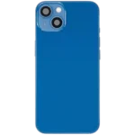 Carcasa Spate Cu Flex Port Incarcare iPhone 13 Pull C (Blue) – imaginea 3