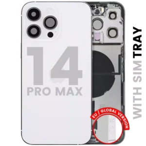 Carcasa Spate cu Flex Port Incarcare iPhone 14 Pro Max Pull:B (Silver)