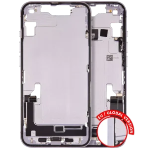 Carcasa Mijloc (mid-frame) cu Flex Port Incarcare iPhone 14 Pull:B (Purple)