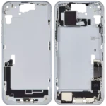 Carcasa Mijloc (mid-frame) cu Flex Port Incarcare iPhone 15 Plus Pull:B (Blue) – imaginea 2