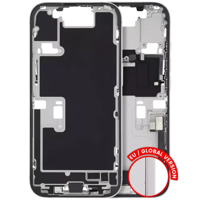 Carcasa Mijloc Mid-Frame iPhone 16 Pro Pull A (White Titanium)