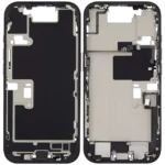 Carcasa Mijloc (mid-frame) cu Flex Port Incarcare iPhone 16 Pro Pull:B (Black Titanium) – imaginea 2