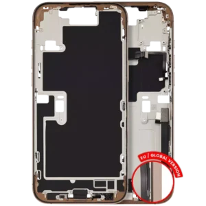 Carcasa Mijloc Mid-Frame iPhone 16 Pro Max Pull A (Desert Titanium)