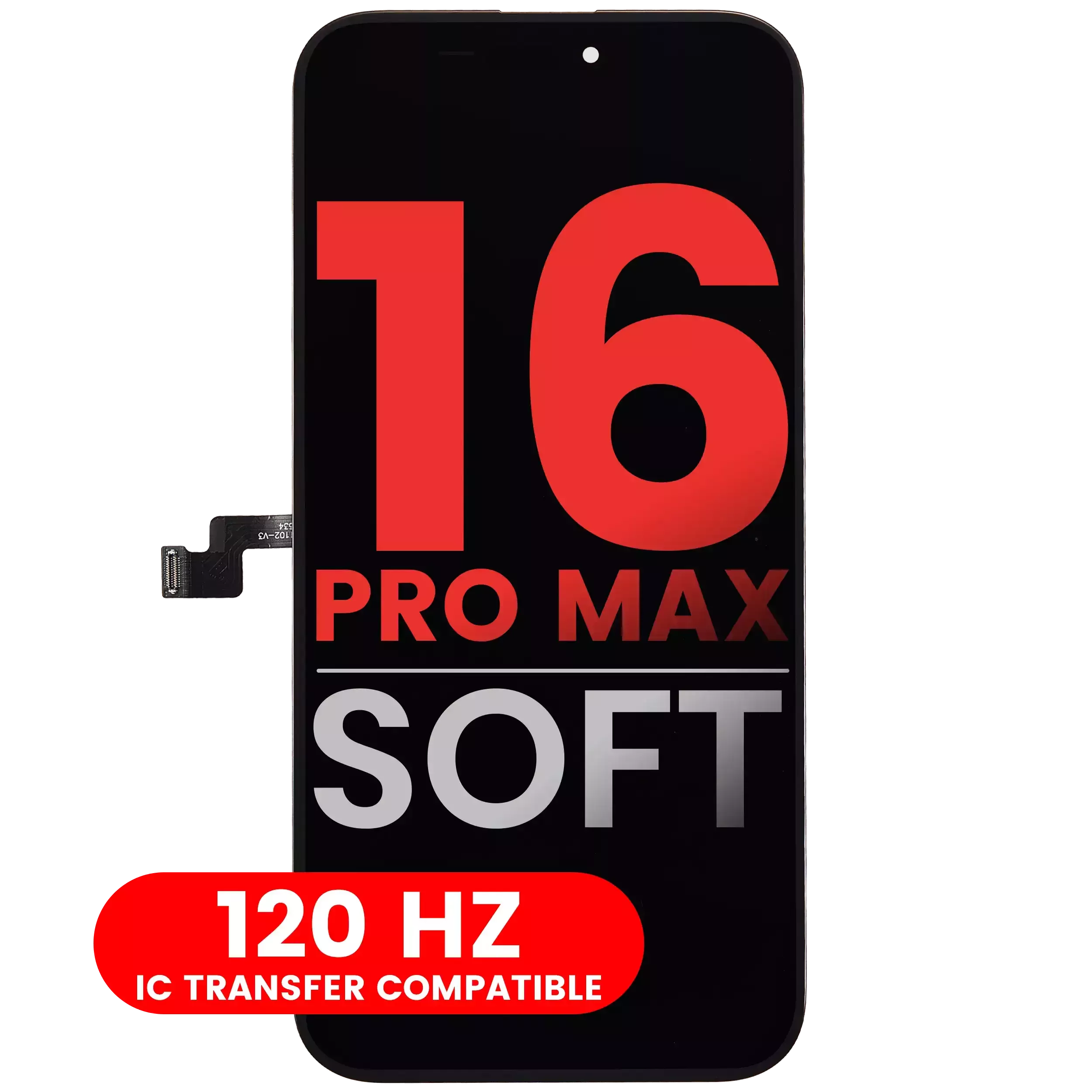 Display iPhone 16 Pro Max Soft Oled (120Hz) AMPlus