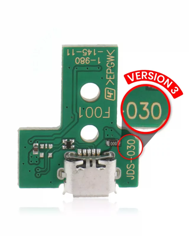 Placa incarcare Micro USB (cu cablu flex 12 pini) controller PlayStation 4(Version 3: JDS-030)
