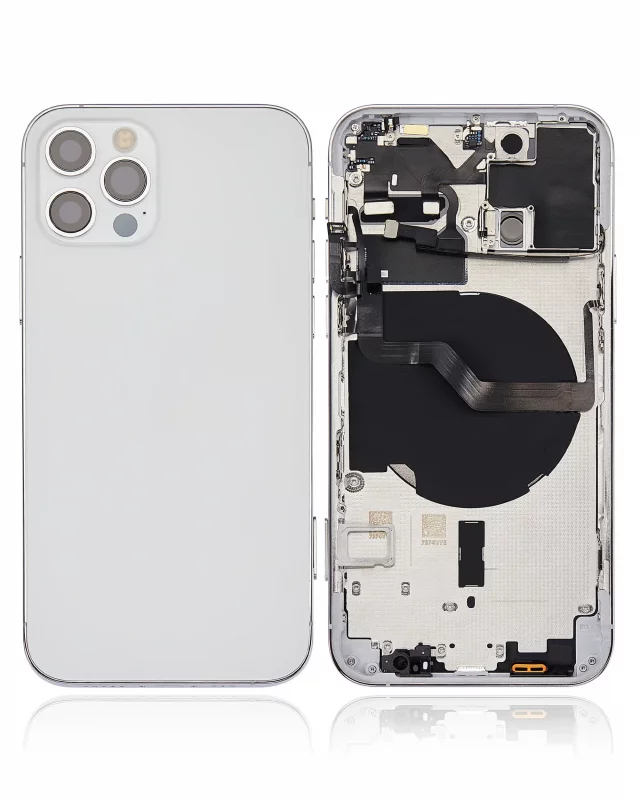 Carcasa Spate iPhone 12 Pro Pull A (Silver)