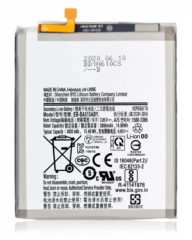 Baterie Telefon Samsung Galaxy A51 4G (A515 / 2019) (EB-BA515ABY) Refurbished