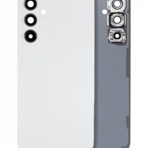 Capac Spate Sticla Samsung Galaxy A54 5G AMPlus (No Logo) (White)