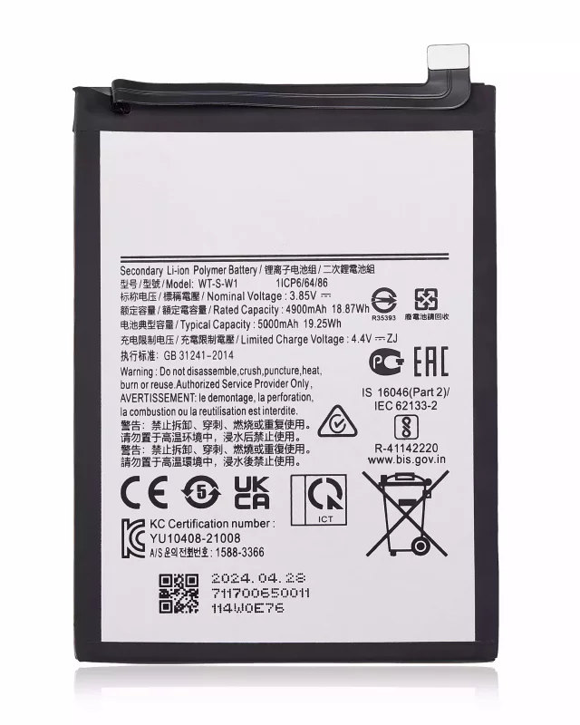 Baterie Telefon Samsung Galaxy A04 (A045 / 2022) / A04E (A042 / 2022) / A14 (A145 / 2023) / A14 5G (A146U / A146P / A146V / A146W / 2023) / A037U / 2021) (WT-S-W1)