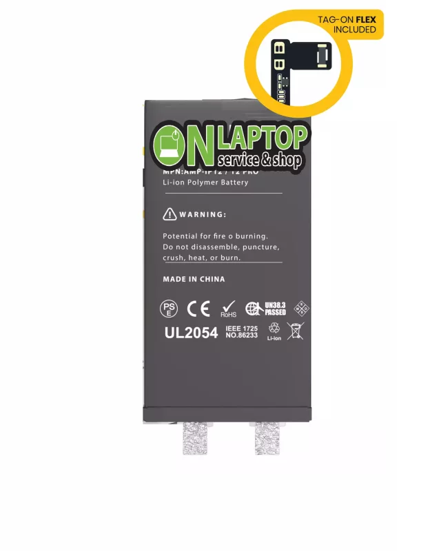 Baterie Celula Cu Flex Tag On Universal Telefon iPhone 12 / 12 Pro (Sudura in puncte) X Core