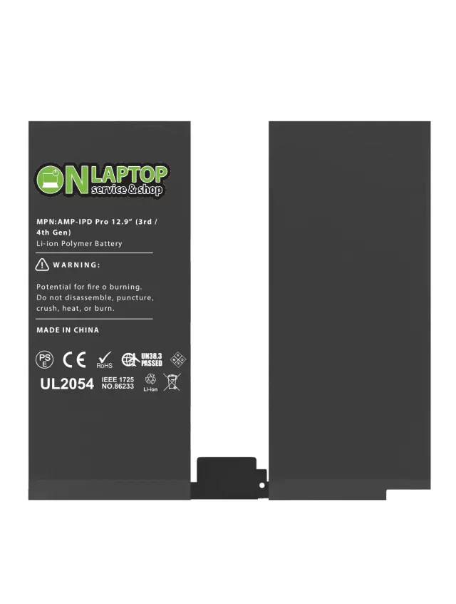 Baterie Apple iPad Pro 12.9 3rd Gen (2018) / 4th Gen (2020) XPro