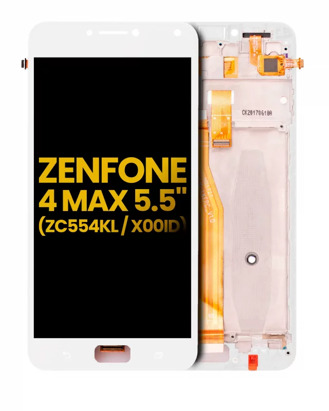 Display telefon Asus ZenFone 4 Max Pro / ZenFone 4 Max Plus (ZC554KL) Refurbished (White)