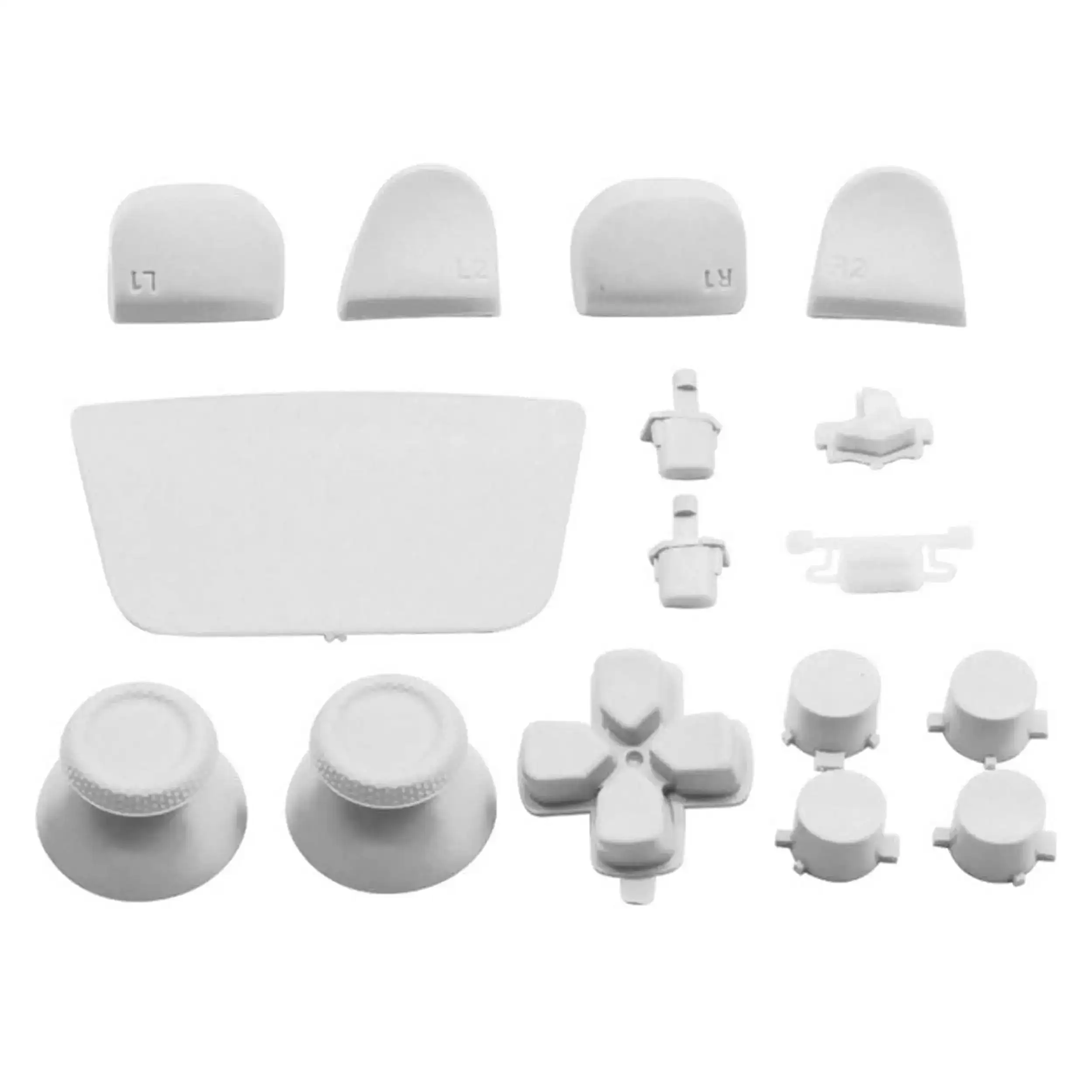 Set Butoane (16 piese) Controller PS5 PlayStation 5 (White)