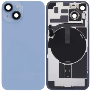 Capac Spate Sticla iPhone 14 Pull A (Blue)